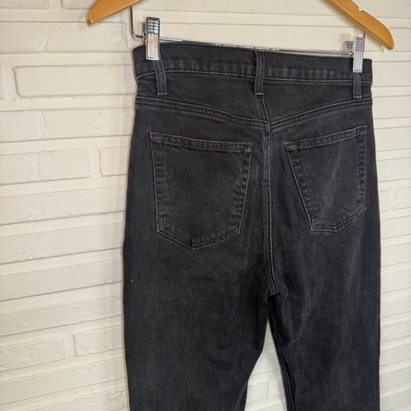 Reformation Black Erie Cindy Bootleg Jeans, Women’s Size 27 - Picture 7 of 12